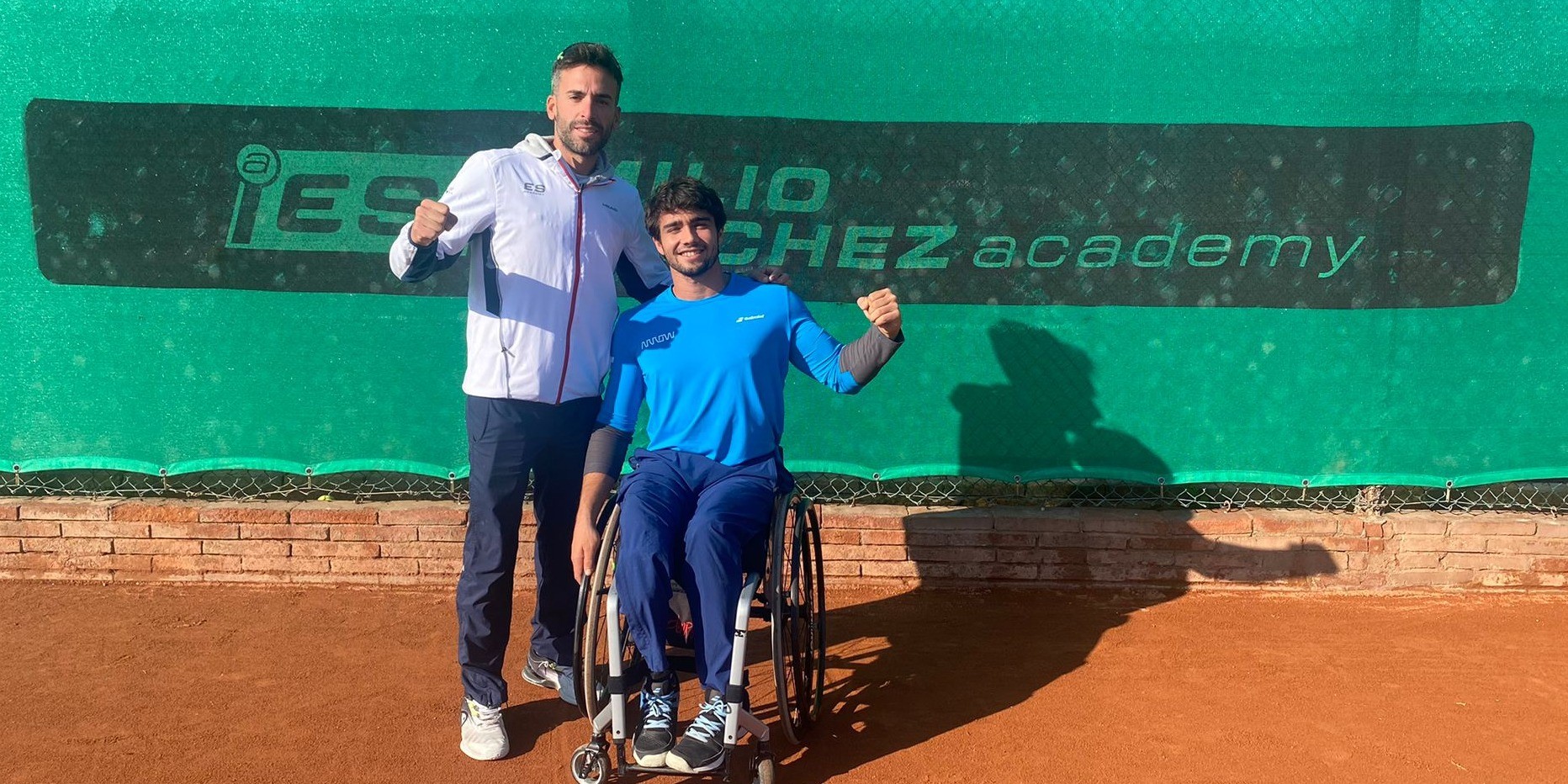 Daniel Caverzaschi, jugador de Emilio Sánchez Academy, en el top ten mundial en Tenis silla de ruedas.