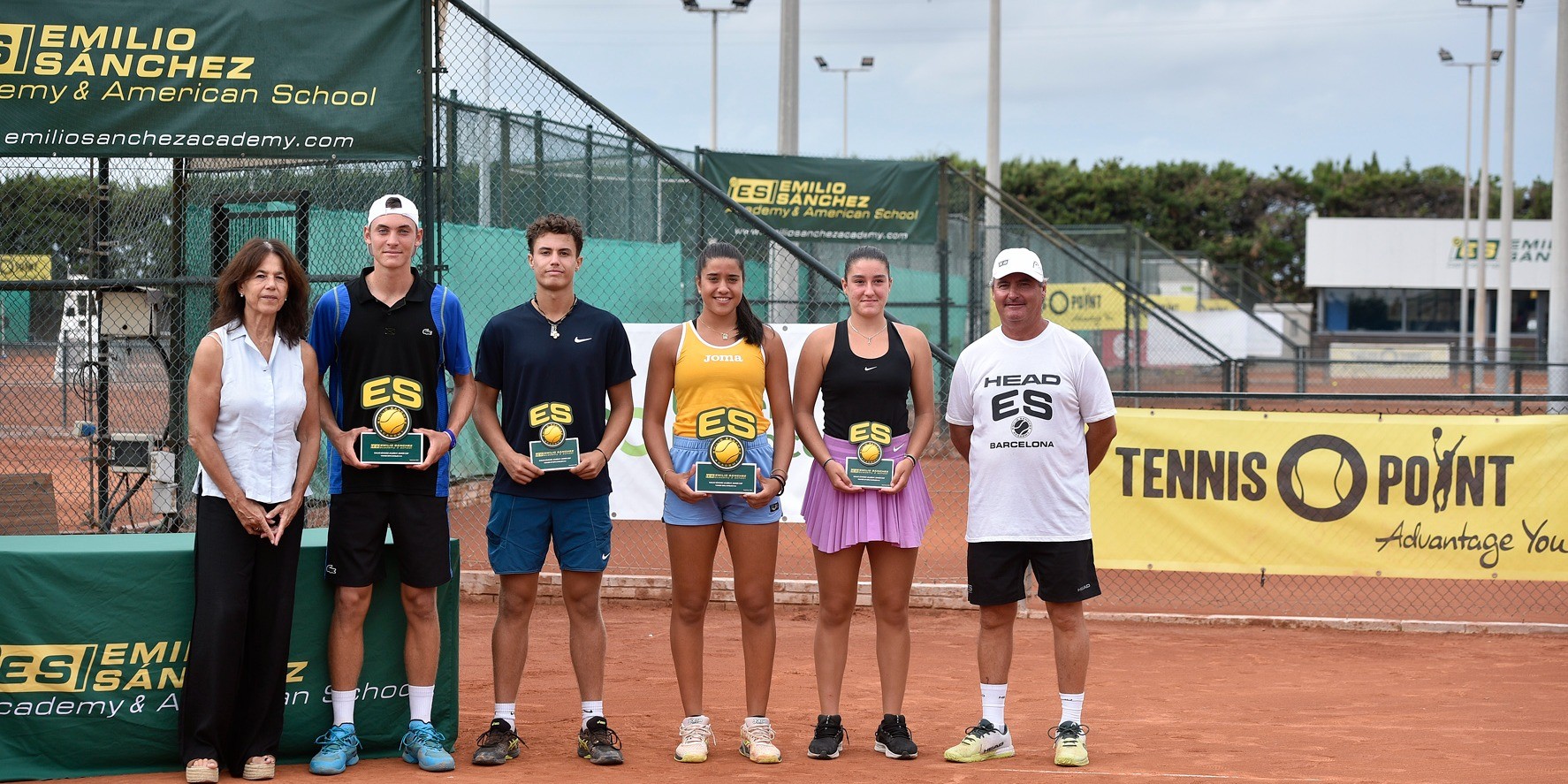 ITFU18. Ruth Roura y Nathan Trouve logran el título en la Academia Emilio Sánchez Barcelona