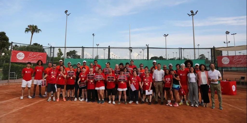 Ninth Course Closing ceremony Adaptive FESV Tennis School at Emilio Sánchez Academy
